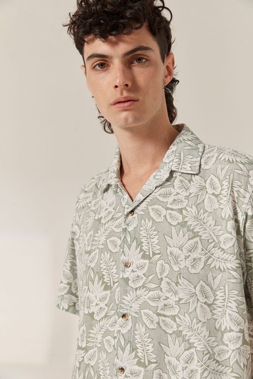 CAMISA LINO FOREST